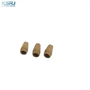 BSLD Sintered Porous Factory Direct Supply Brass Material With Cone Shape Metal Pneumatic Air Exhaust Silencer.