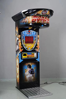 Machine d'arcade de boxe à monnayeur personnalisée, testeur de force de frappe, borne de jeu pour centres de divertissement, bars et salles de sport