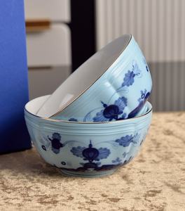 Juego de Vajilla de Porcelana de Alta Gama, Estilo Europeo, Transparente, para Ensaladas y Arroz, 4.5 Pulgadas, Personalizable, Ecológico, para Fiestas en Casa - Product Image 2