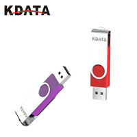 Memoria USB Giratoria al por Mayor con Logo Personalizado, Pendrive de 4 GB, 8 GB, 16 GB, 32 GB, 64 GB y 128 GB