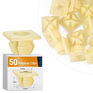 QEEPEI 13/32 \ "trou <span class=keywords><strong>plaque</strong></span> d'<span class=keywords><strong>immatriculation</strong></span> écrous jaune Nylon Snap <span class=keywords><strong>Rivet</strong></span> Clip <span class=keywords><strong>pour</strong></span> Chevrolet Colorado Malibu Condition nouveau - Product Image 1