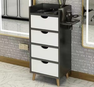 Salon Tool Cabinets, specialized Storage Cabinets for Beauty Salons and Hair Salons, Hairstylist Shelves for Cutting Hair - Product Image 5