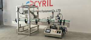 Machine <span class=keywords><strong>de</strong></span> bouchage <span class=keywords><strong>de</strong></span> table facile à utiliser pour bouteilles en plastique et en verre, avec dispositif <span class=keywords><strong>de</strong></span> positionnement pour bouteilles rondes, économique - Product Image 3