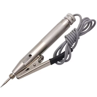 Interface métallique en cuivre nickelé DC 6V-24V sonde lumière Systemcar stylo de Test circuit électrique testeur de tension stylo de diagnostic