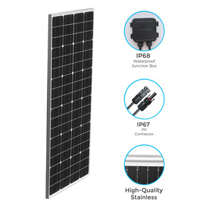 Los Mejores Paneles Solares del Mundo, Longi Half Cell Mono 100w 1000W, Panel Solar Fotovoltaico Flexible para Balcón, Uso Doméstico - Product Image 2