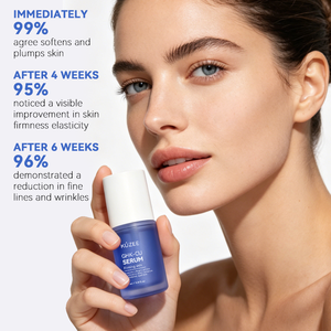 Siero al Peptide di Rame Biologico a Marchio Privato, Riduce Rughe e Linee Sottili, Rassodante al Collagene, Siero <span class=keywords><strong>Viso</strong></span> GHK-Cu al Peptide di Rame Blu - Product Image 1