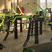 Conjunto Completo de Equipos de Entrenamiento de Fuerza para Deportes y Fitness, Equipo de Ejercicio Ajustable para Exteriores