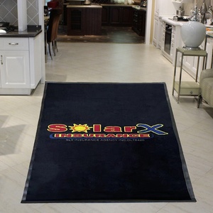 Felpudo de nailon impreso con logotipo personalizado, Felpudo de goma para puerta, entrada para área de alto tráfico - Product Image 2