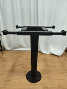 Pied de table télescopique de haute qualité, facile à soulever, réglable en hauteur, avec cadre <span class=keywords><strong>pour</strong></span> <span class=keywords><strong>camping</strong></span>-<span class=keywords><strong>car</strong></span>, caravane, extérieur - Product Image 2