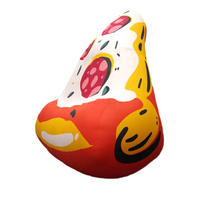Ballon publicitaire géant gonflable en forme de champignon personnalisé avec tissu Oxford et impression par sublimation pour la promotion d'événements