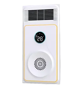 Bathroom PTC heater toilet purifier ceiling-mounted kitchen exhaust fan exhaust fan with panel light lighting fan