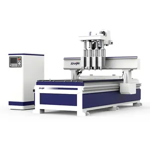 Ruijie 2040 Atc Cnc Rout Automatic Wood Craving 1325 Automatic Woodworking Machine