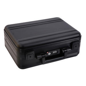 Portable Small Hard Bag Wholesale Travel Tool <strong>Box</strong> Suitcase with Key Lock Molded Aluminum <strong>Briefcase</strong> for Documents - Product Image 4
