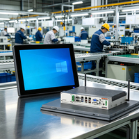 Tablette industrielle robuste tout-en-un IP66 intégrée -30~85 9-36V 19 pouces sans ventilateur