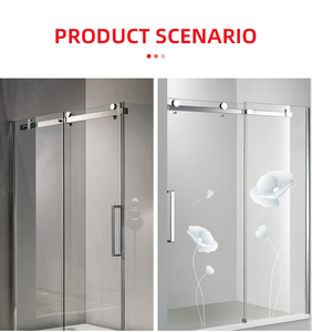 Duschraum Schiebe system Dusch tür Hardware Kit für Glastür Herrajes De Puertas Duchas - Product Image 5