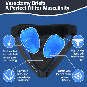 Produits tendance <span class=keywords><strong>2026</strong></span> Nouveautés Inserts de sous-vêtements réutilisables, pochettes de glace pour vasectomie froide pour le soutien des testicules et le soulagement de la douleur - Product Image 2