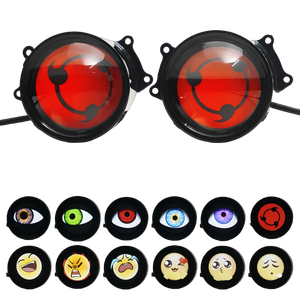 Đèn sương mù LED RGB mắt quỷ cho xe bán tải High-Eye Lancer F150, chất liệu nhôm, 12V, USB, mới, dùng cho bóng đèn LED - Product Image 3