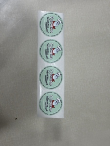 Etiqueta Adhesiva de Seguridad para Bolsas de Papel Kraft Ecológicas para Alimentos, Personalizadas, para Comida para Llevar, para Bolsas de Entrega de Comida Rápida - Product Image 6