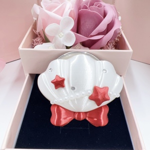 Soporte de Teléfono con Diseño de Concha Marina 3D, Textura de Seda Brillante, Soporte de Teléfono con Airbag, Soporte para Teléfono Móvil, Regalo para Chicas - Product Image 6