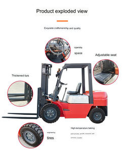 Cycmg למנוע מלגזה משאית 3.5טון 4ton 5ton 5 טון ייצור אספקת בעירה פנימית - Product Image 4