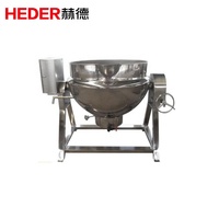 Marmite à chemise chauffante, Marmite à chemise chauffante pour machine à gelée, Marmite à chemise chauffante avec agitateur ; Cuisson commerciale