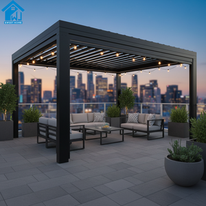 Pergola en aluminium Sweet Home avec jardinière intégrée, gazebo de jardin pour <span class=keywords><strong>petit</strong></span> jardin - Product Image 3