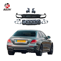 Lame de pare-choc arrière pour voiture, accessoire de véhicule, haute qualité, bmw E53, BENZ W213 AMG Sedan 2017 +