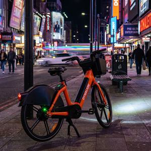 <span class=keywords><strong>Bicicleta</strong></span> Compartida de Aluminio Reforzado con Bloqueo 4G IoT, <span class=keywords><strong>Bicicleta</strong></span> Eléctrica Inteligente para Flotas de Alquiler Urbano - Product Image 6