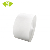 Rouleau de papier simple enduit de PE vierge, imperméable, 280 g/m², robuste, excellent pour l'emballage alimentaire, gobelets, bols, boîtes à lunch, marque LINXIU