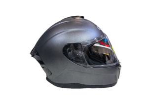 CL UM-108 New CCC Certified Adulto Full Face Motocicleta Capacete Limpar Matte Preto Acabamento Substituível Baratas ABS Tamanho Livre Tudo - Product Image 3
