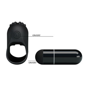 Masturbador impermeable de silicona para mujer, funda para el dedo, Mini vibrador para clítoris, punto G - Product Image 4