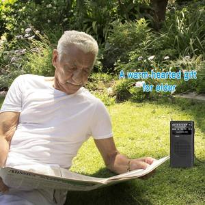 Radio AM FM Retro de Fábrica, Portátil de Bolsillo, Recepción de Largo Alcance, Plástico ABS, Altavoz Integrado, Batería Recargable, Ligero - Product Image 4