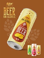 330 ml Vente en gros Bière sans alcool au goût gingembre personnalisée Goût rafraîchissant et léger Boisson en conserve Prix le plus bas