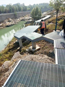 Mild Steel Low Carbon Or Platform Walk Grating Drainage Channel <strong>Grate</strong> Cover Terrace Platform Floor Steel Grating - Product Image 4
