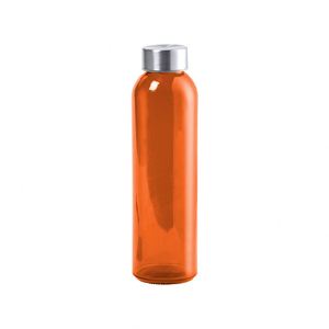 Bouteille d'eau en verre borosilicate de 500 ml de qualité supérieure, écologique, de qualité alimentaire, avec couvercle à vis, compatible lave-vaisselle, très vendue - Product Image 4