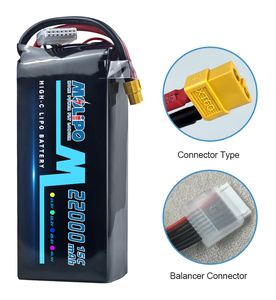 Batería Molipo para Dron, 6S 22.2V 22000mah 15C 25C 35C 70C, Alta Tasa de Descarga, Batería de Estado Semisólido para Dron y Auto RC HR06220 F - Product Image 3