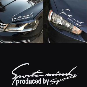 T-1140 2Pcs Pegatinas Universales para Coche con Letras Deportivas, Emblema, Calcomanía, Decoración Universal para Automóviles - Product Image 3
