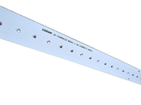 Papan tumbuh LED biru Royal 450nm dan merah tua 660nm lampu 100W PCB aplikasi mekar aluminium IP65