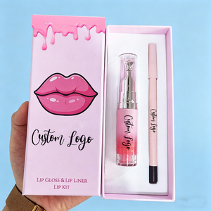 Kit de Maquillage Lèvres Hydratant <span class=keywords><strong>2</strong></span>-<span class=keywords><strong>en</strong></span>-<span class=keywords><strong>1</strong></span> : Huile à Lèvres et <span class=keywords><strong>Crayon</strong></span> Contour des Lèvres – Vente <span class=keywords><strong>en</strong></span> Gros - Product Image 1