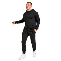 Sweat-shirts et sweats à capuche surdimensionnés 100 % coton pour hommes, avec logo personnalisé OEM/ODM, ensemble de survêtements toutes couleurs