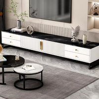 Gabinetes de Tv de sala de estar directos de fábrica para sala de estar Gabinete de función de almacenamiento de muebles de madera para el hogar