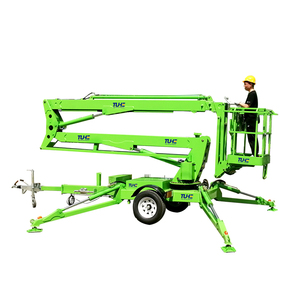 14 m-18 m artikulating <span class=keywords><strong>Boom</strong></span> mengangkat Aerial <span class=keywords><strong>Platform</strong></span> kerja listrik/Diesel bertenaga 200kg kapasitas - Product Image 4