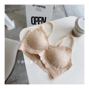 Reggiseno da donna di nuovo Design coppa sottile <span class=keywords><strong>con</strong></span> <span class=keywords><strong>ferretto</strong></span> in pizzo floreale moda coppa profonda <span class=keywords><strong>fascia</strong></span> lunga che raccoglie reggiseno di grandi dimensioni - Product Image 6