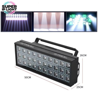 Projecteur LED Stroboscopique à Effet Pixel 400W 32 bits avec Gradation Linéaire DMX512 RDM, Boîtier Métallique, Flash 1~30Hz pour DJ, Bar, Discothèque, Club