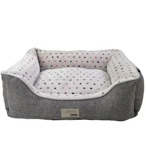 Soft Washable Cat Bed Pet Beds Eco Friendly Sofa Luxury Dog Bed Customized Logo For Wholesale