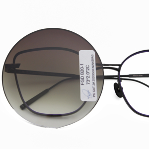 Lentes de Policarbonato para Gafas de Sol con Degradado de Doble Color Marrón y Protección UV del 99.9% - Product Image 1