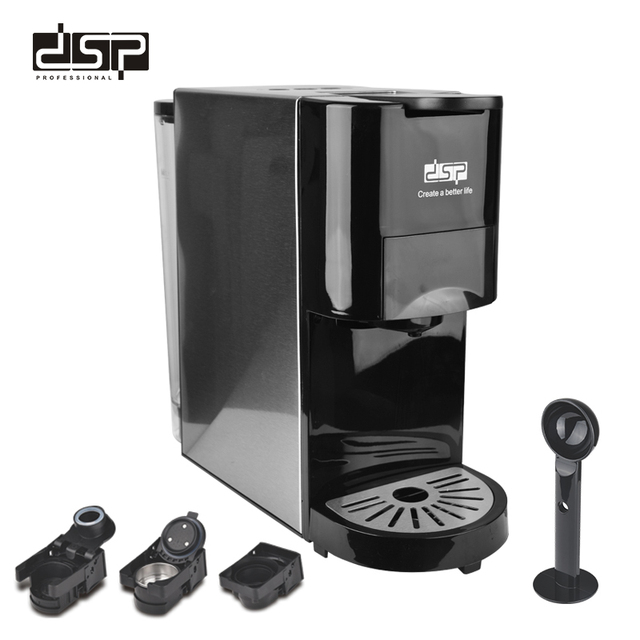 1450W Capsule Coffee Maker, 19 Bar Pump, Removable 0.8L Water Tank, Energy Saving