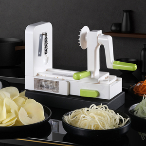 <span class=keywords><strong>Spiraliseur</strong></span> multifonctionnel à 4 lames, polyvalent et compact, pour faire des pâtes <span class=keywords><strong>de</strong></span> <span class=keywords><strong>légumes</strong></span>, des spaghettis, etc. - Product Image 4