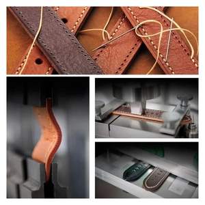 Correa de Reloj de Cuero de Liberación Rápida Upro de 18 mm, 20 mm, 22 mm, 24 mm para Reloj Samsung 7 de 40 mm, 44 mm, Accesorios Universales para Relojes Inteligentes - Product Image 4