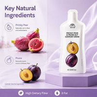 Boisson concentrée de pruneaux OEM ODM Marque Privée pour la régularité digestive, prébiotique, postbiotique, soutien du métabolisme à base de figue de Barbarie